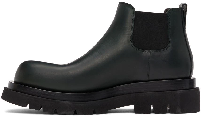 商品Bottega Veneta|Green Low 'The Lug' Chelsea Boots,价格¥9848,第3张图片详细描述