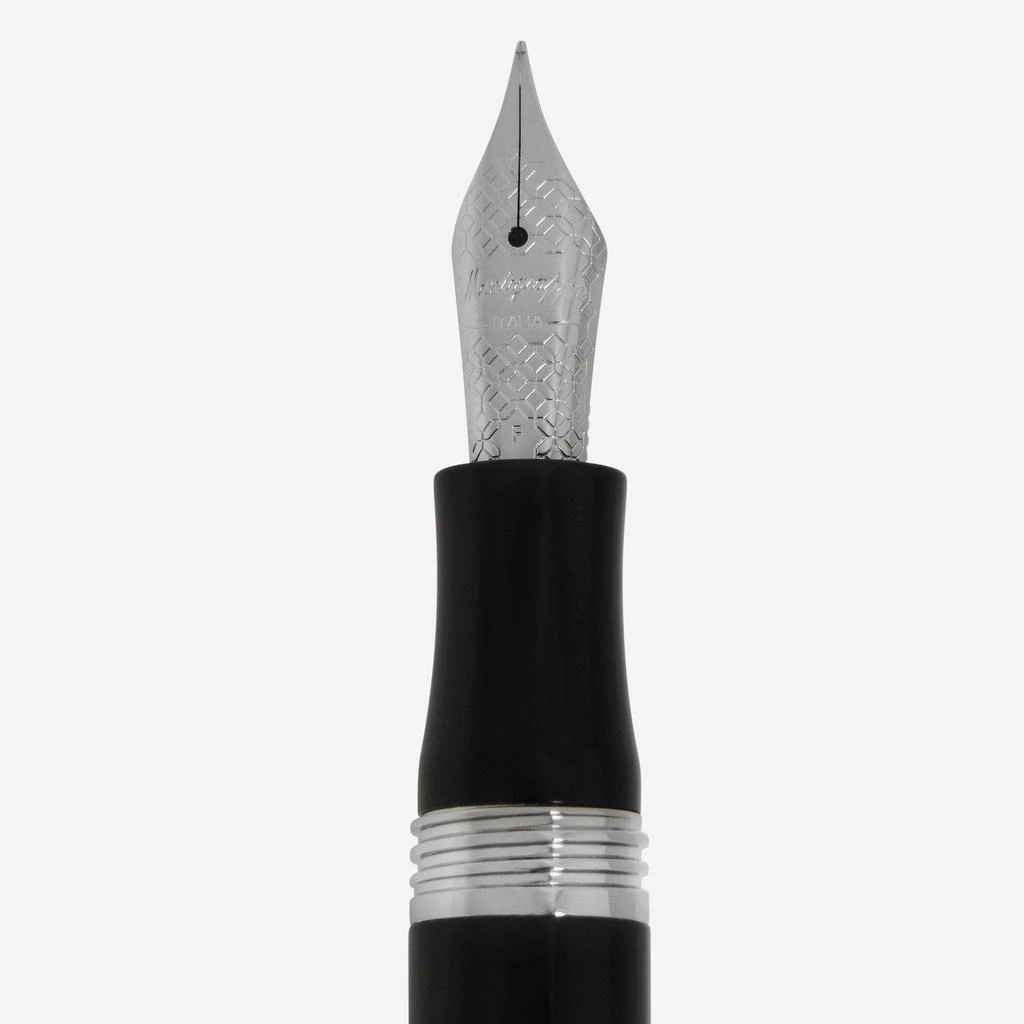 商品Montegrappa|Montegrappa Ducale Black Fountain Pen (F) ISDUR2PC,价格¥1472,第3张图片详细描述
