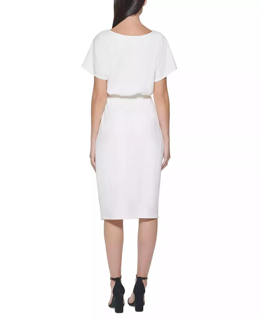 商品Kensie|Blouson Wrap Dress,价格¥373,第2张图片详细描述