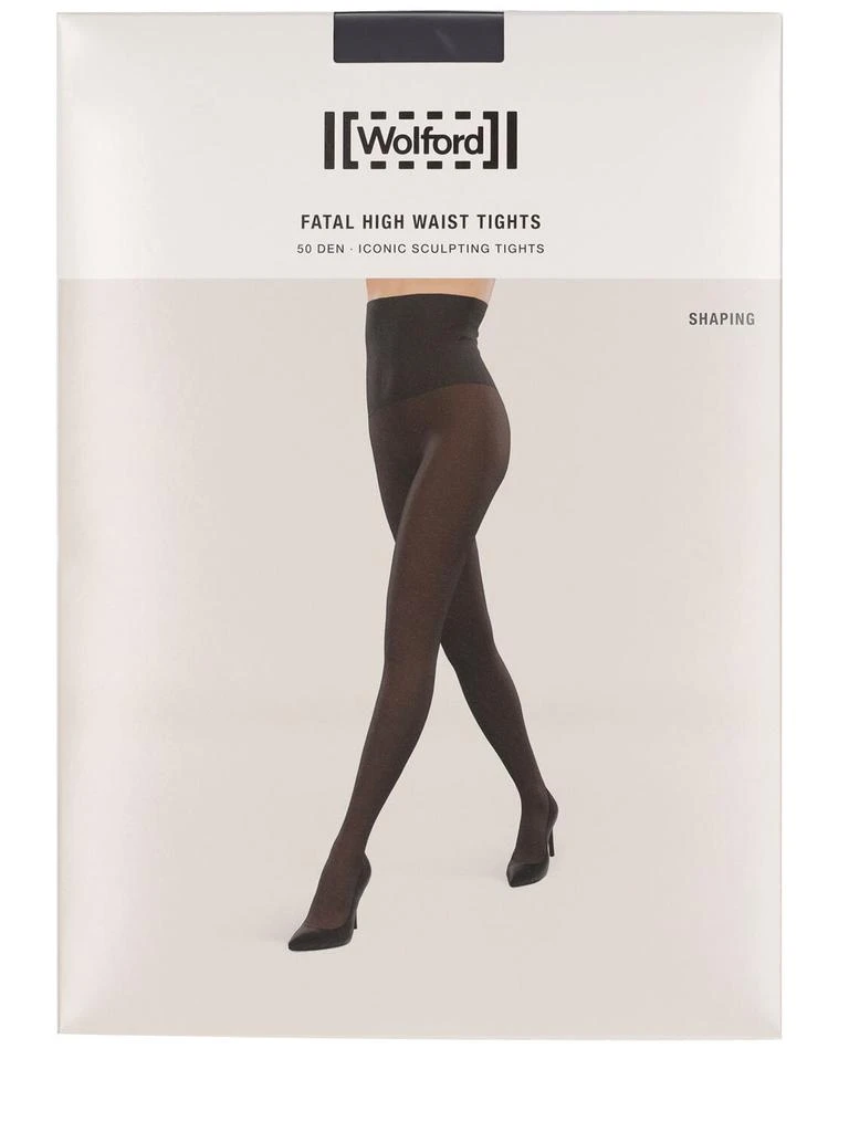 商品Wolford|Fatal High Waist Iconic Sculpting Tights,价格¥501,第1张图片