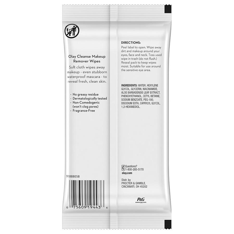 Cleanse Makeup Remover Wipes Fragrance-Free商品第2张图片规格展示