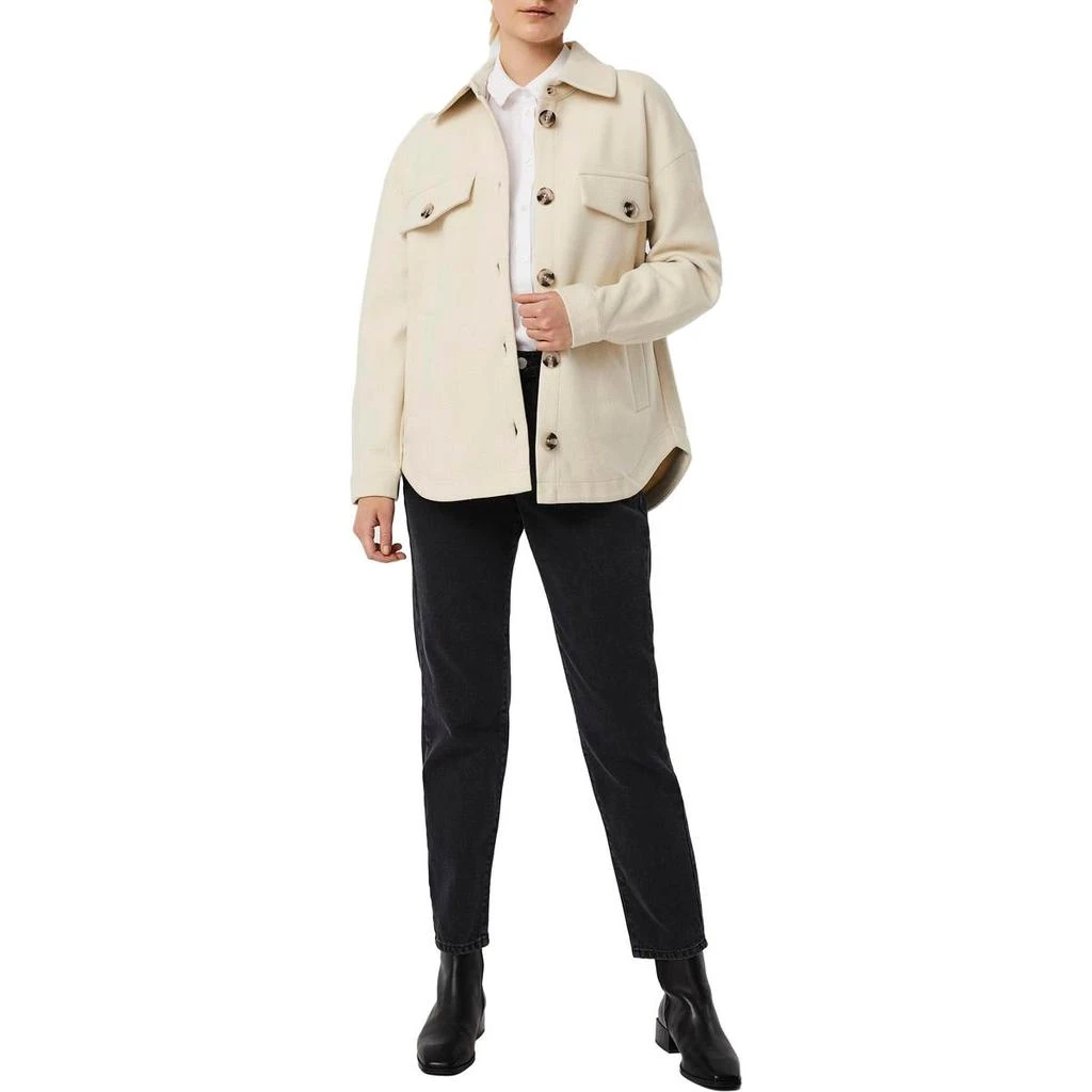 商品VERO MODA|Vero Moda Neally Women's Soft Relaxed Fit Button Down Shirt Jacket,价格¥83,第3张图片详细描述