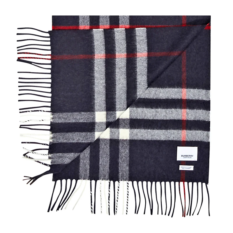 BURBERRY 蓝色男士围巾 8015542 商品