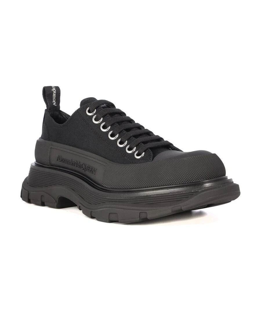 商品【商品预售7天】 Alexander McQueen|Alexander McQueen 女士运动鞋 611705W4L321000 黑色,价格¥3787,第3��张图片详细描述