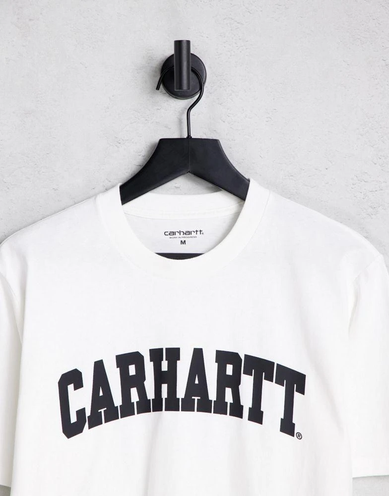 商品Carhartt|Carhartt WIP university t-shirt in white,价格¥320,第2张图片详细描述