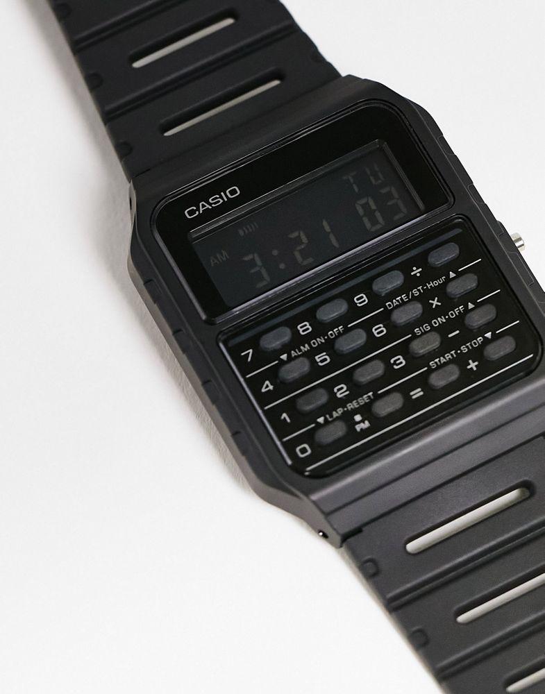 Casio unisex calculator watch in black商品第3张图片规格展示