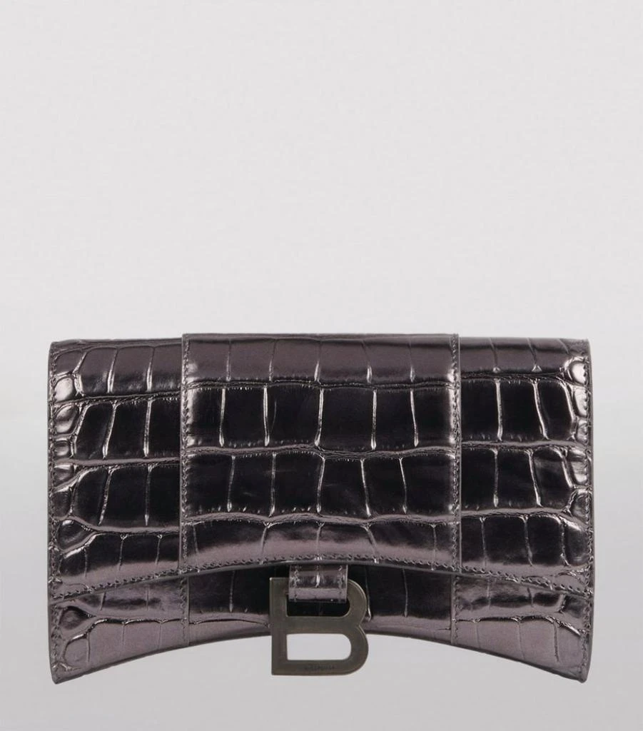 商品Balenciaga|Hourglass Chain Wallet,价格¥12998,第5张图片详细描述