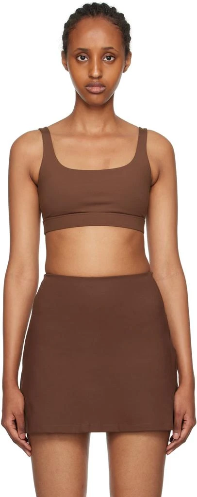 商品Girlfriend Collective|Brown Andy Sport Bra,价格¥309,第1张图片