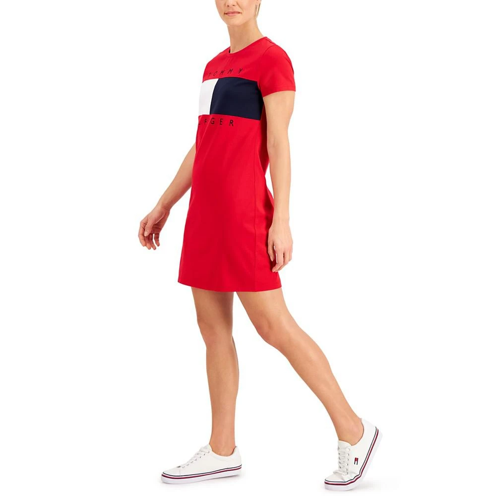 商品Tommy Hilfiger|Women's Flag Logo Dress,价格¥315,第3张图片详细描述