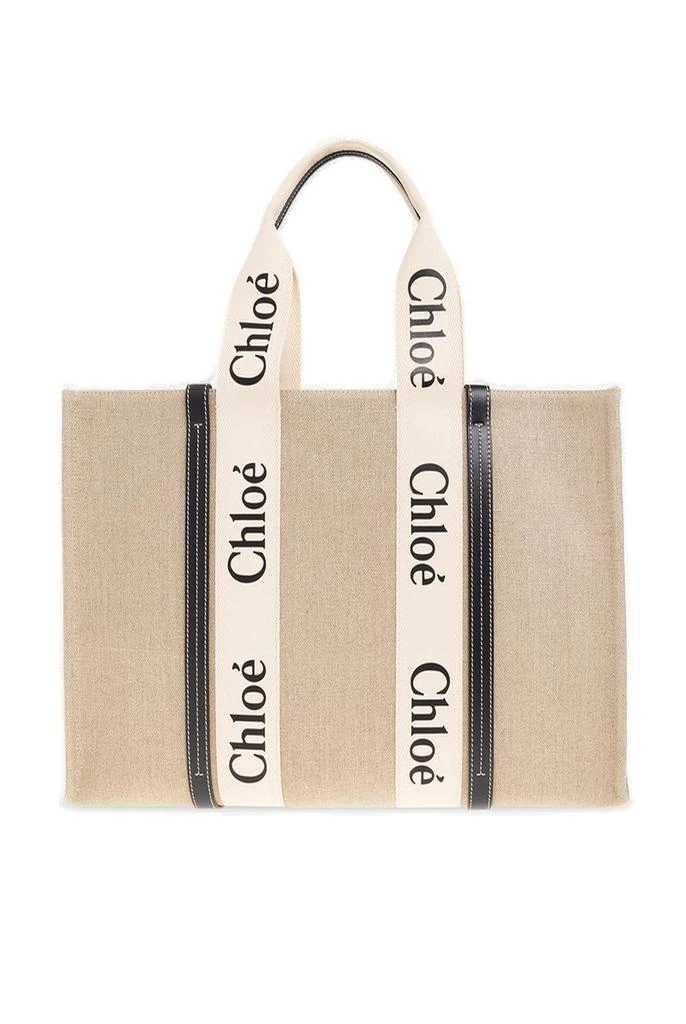 商品Chloé|Chloé Woody Large Tote Bag,价格¥9028,第2张图片详细描述