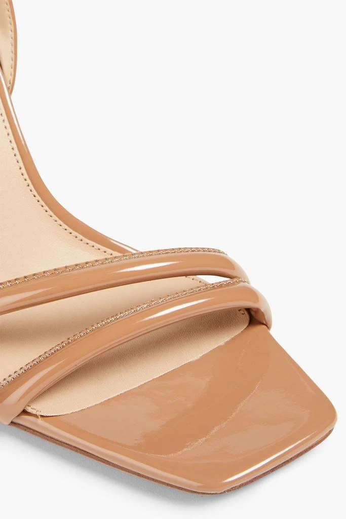商品Sam Edelman|Kia faux patent-leather sandals,价格¥623,第4张图片详细描述