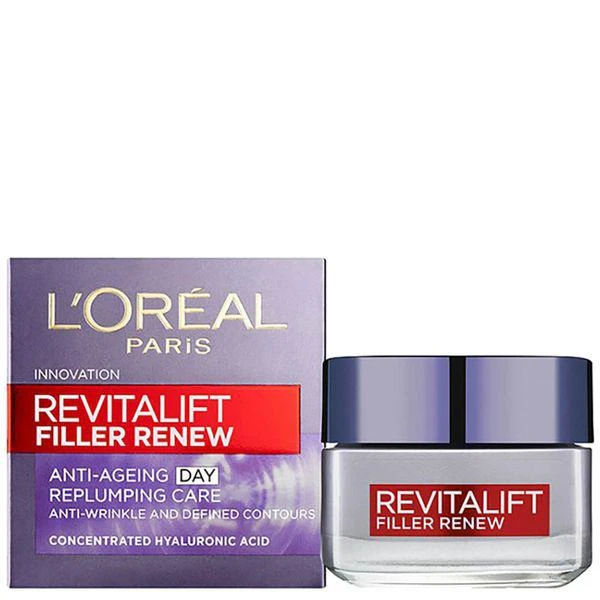 商品L'Oreal Paris|Revitalift Filler Renew 抗老日霜 - 50ml,价格¥225,第1张图片