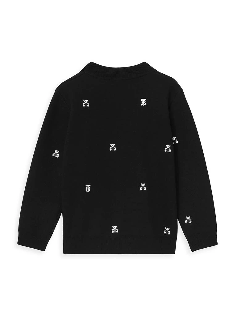 商品Burberry|Little Kid's &amp; Kid's Nicky Bear Logo Sweatshirt,价格¥2845,第3张图片详细描述