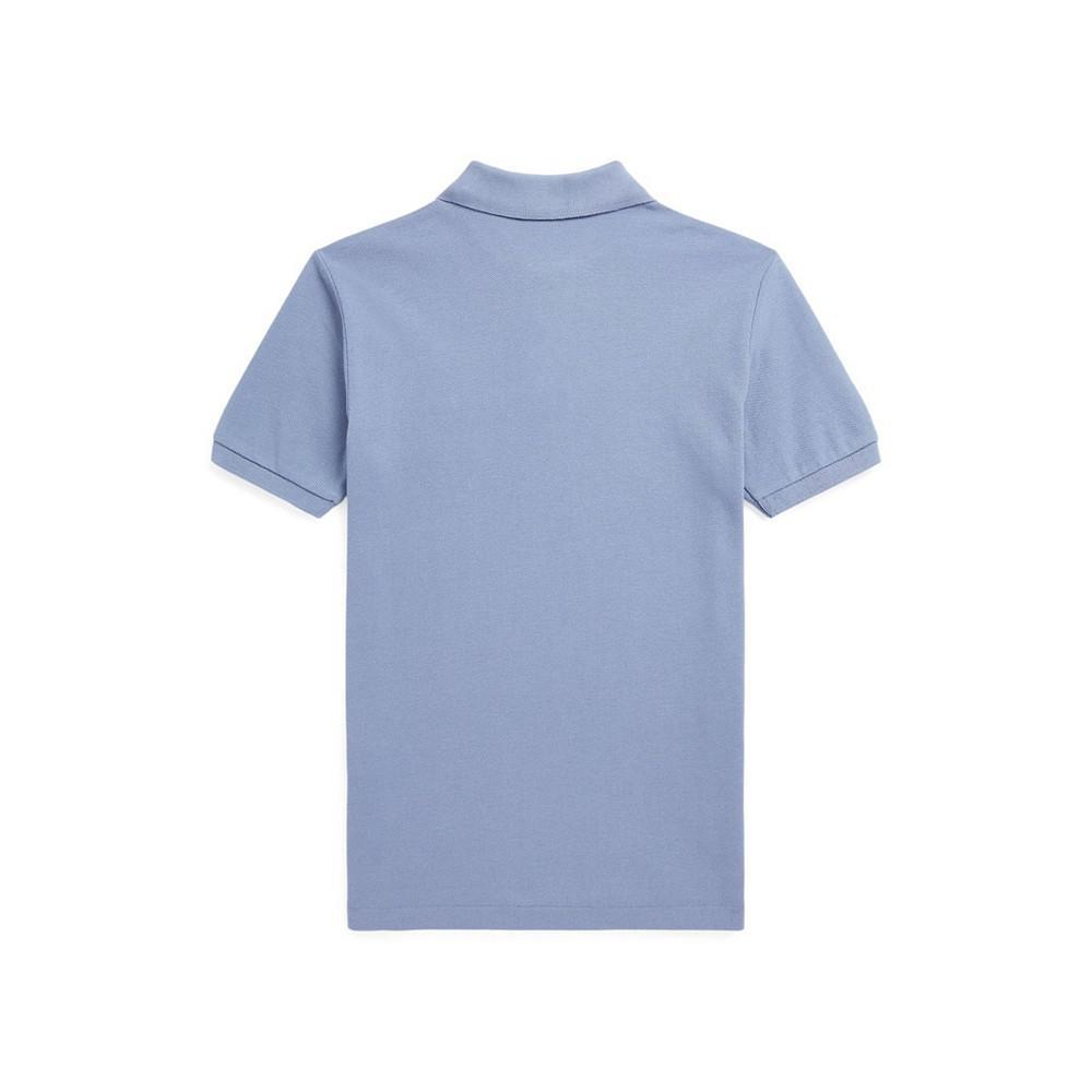 商品Ralph Lauren|Big Boys the Iconic Mesh Polo Shirt,价格¥346,第4张图片详细描述