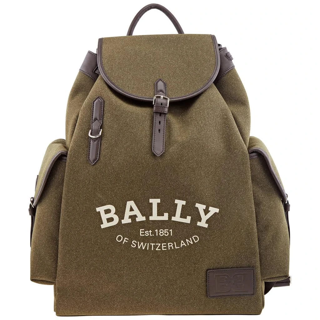 商品Bally|Bally Mens Clifford Linen Backpack,价格¥3524,第2张图片详细描述