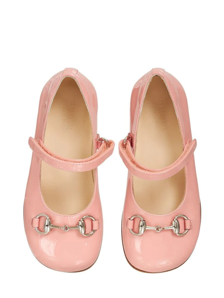 商品Gucci|Leather Ballerinas W/ Horsebit,价格¥4551,第1张图片详细描述