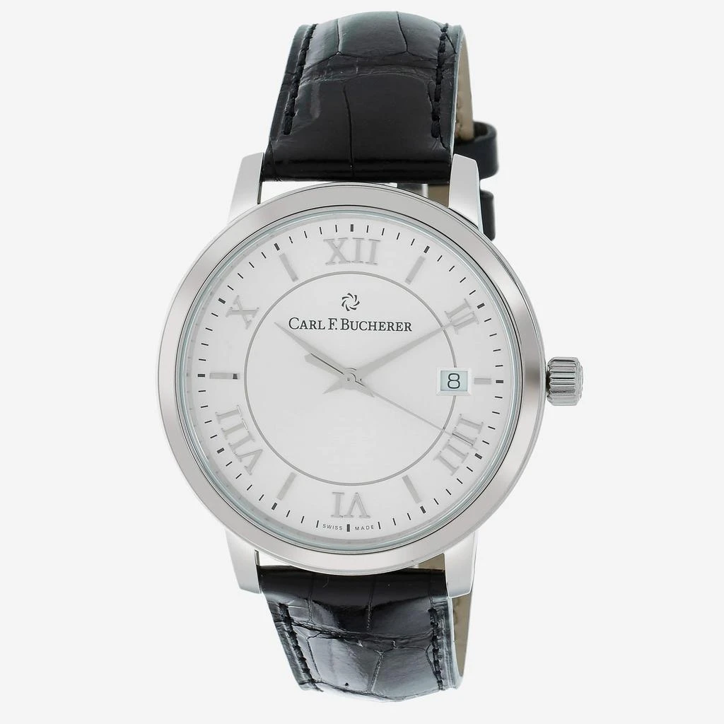 商品Carl F. Bucherer|Carl F. Bucherer Adamavi Date Stainless Steel Men's Automatic Watch 00.10314.08.15.01,价格¥6863,第1张图片