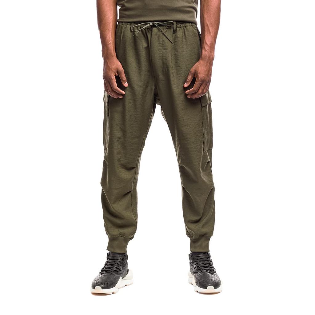 Classic Sport Uniform Cuffed Cargo Pants商品第2张图片规格展示