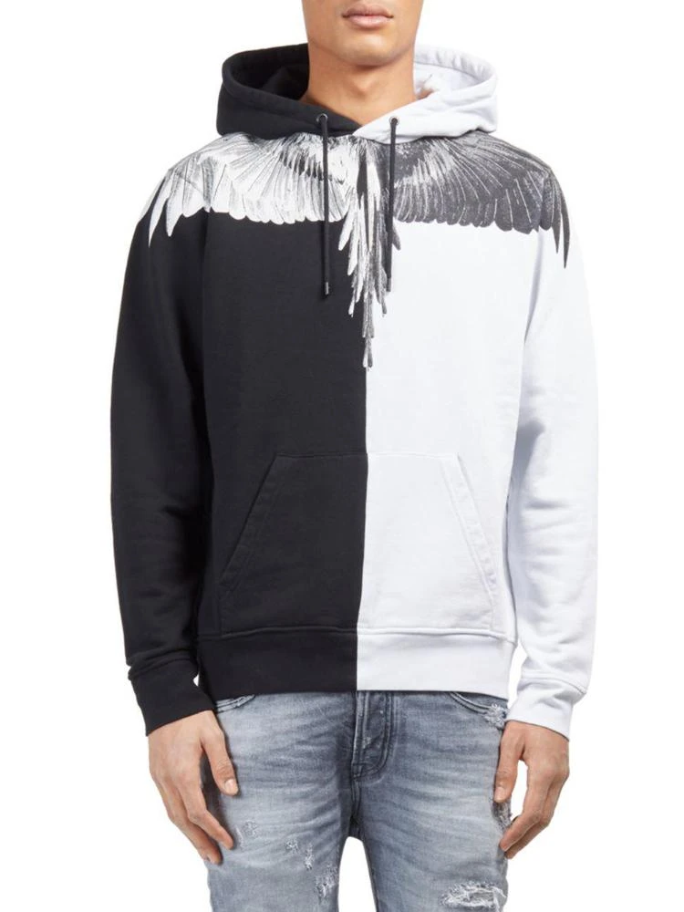 商品Marcelo Burlon|Aish Cotton 拉链卫衣,价格¥2138,第1张图片