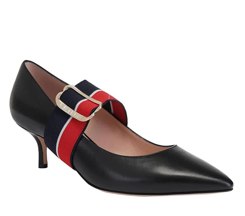 商品Bally|Bally Ladies Bebe Black Leather Pumps, Brand Size 38 (US Size 7.5 C),价格¥799,第2张图片详细描述