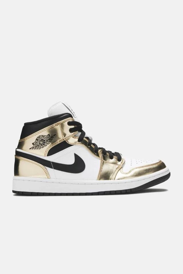 商品Jordan|Nike Air Jordan 1 Mid Se 'Metallic Gold' Sneaker - Dc1419-700,价格¥1436,第1张图片