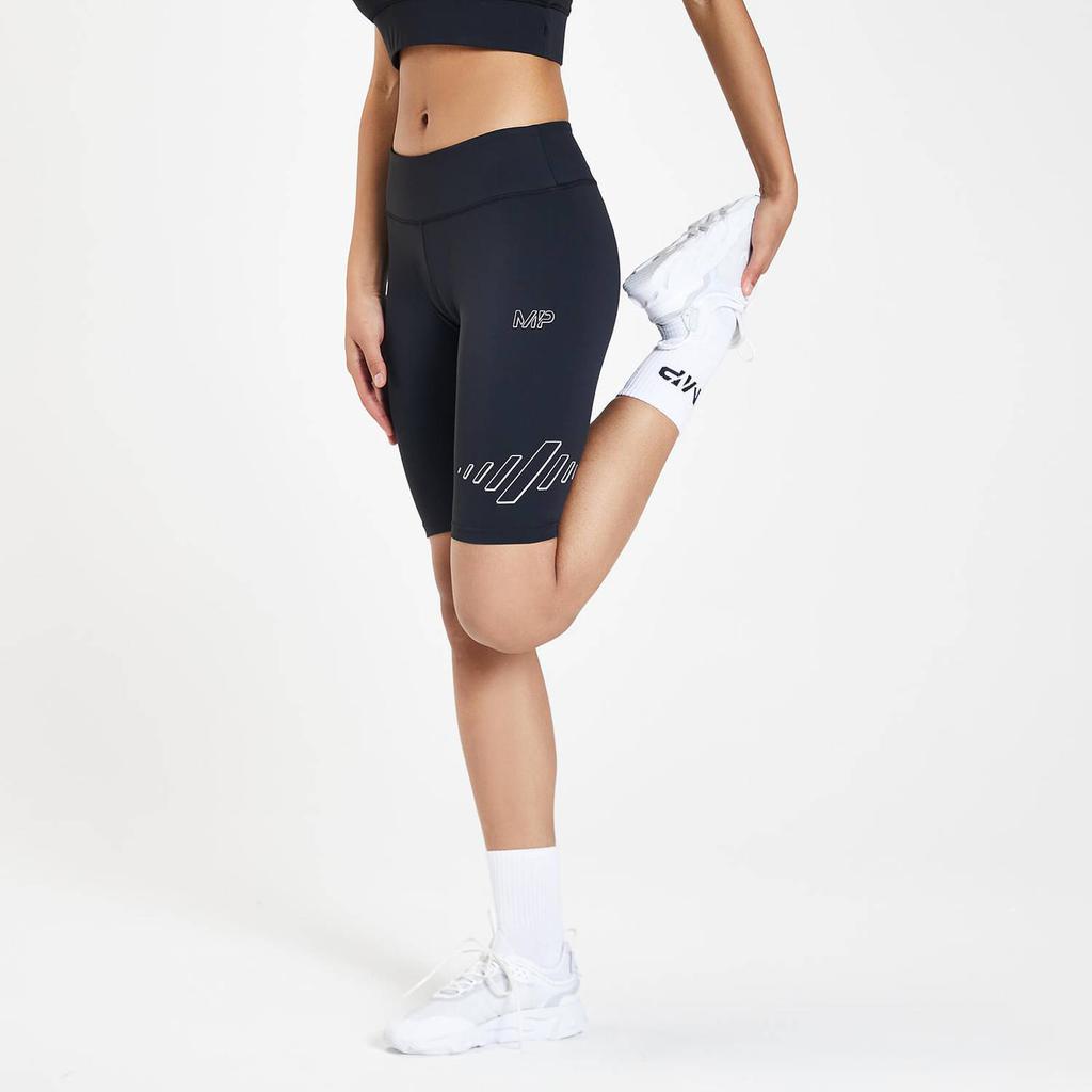 商品Myprotein|MP Women's Infinity Mark Training Cycling Shorts - Black,价格¥68-¥110,第5张图片详细描述