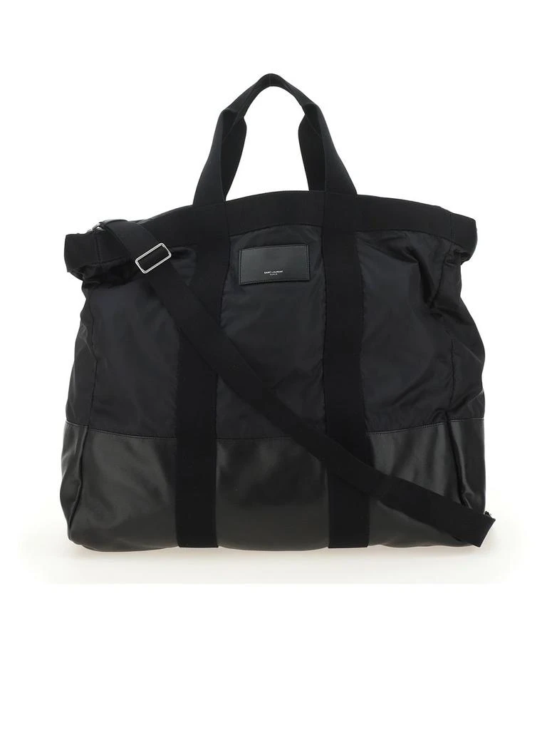 商品Yves Saint Laurent|Saint Laurent City Logo Patch Tote Bag,价格¥6003,第1张图片