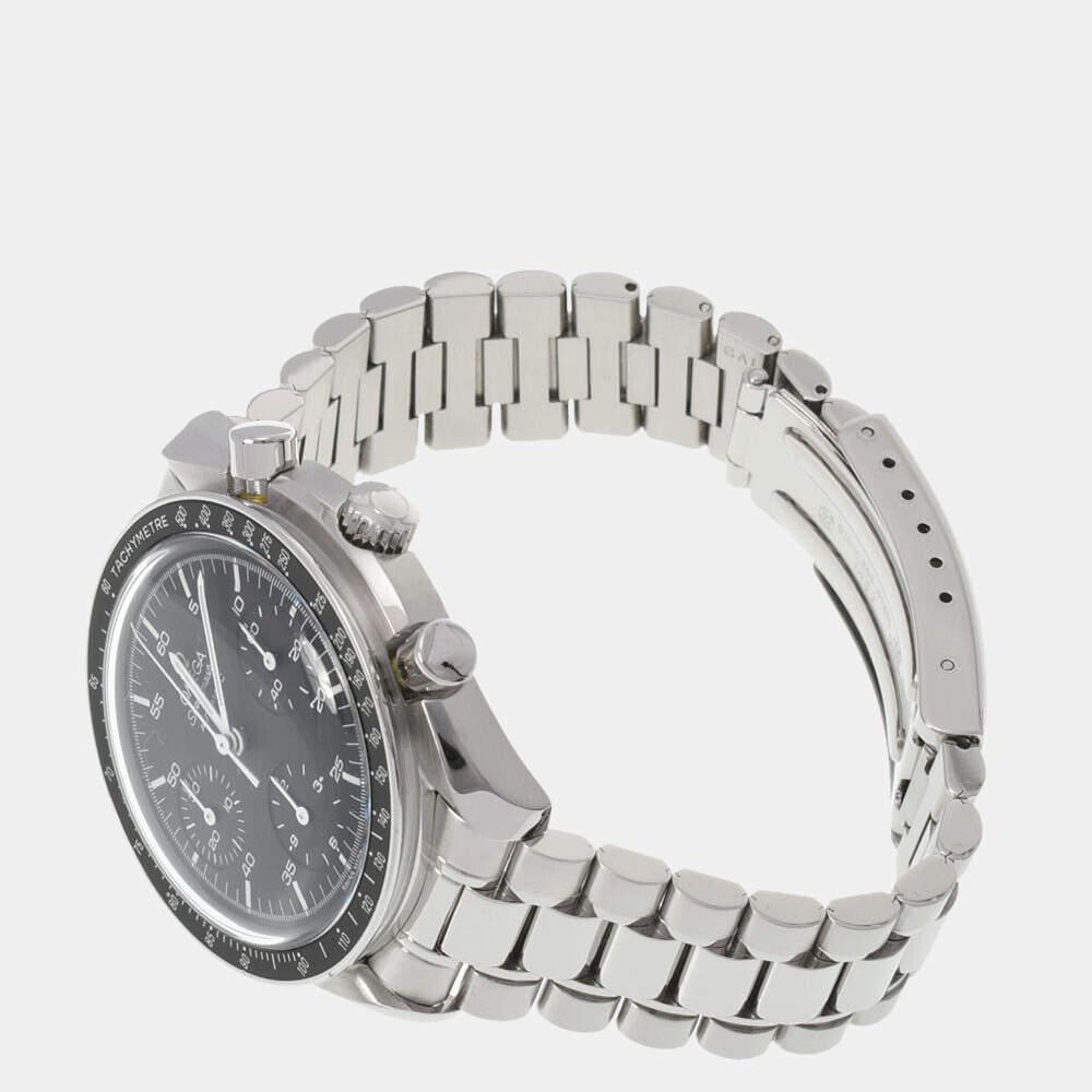 商品[二手商品] Omega|Omega Black Stainless Steel Speedmaster 3510.50 Automatic Men's Wristwatch 39 mm,价格¥17854,第5张图片详细描述