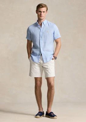 商品Ralph Lauren|Ralph Lauren Classic Fit Linen Shirt,价格¥385,第4张图片详细描述