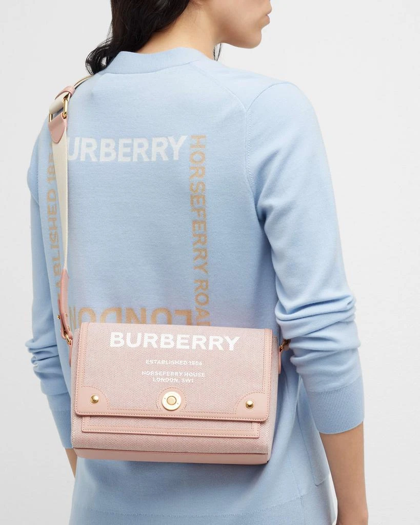 商品Burberry|Note Medium Horseferry-Print Crossbody Bag,价格¥6719,第2张图片详细描述