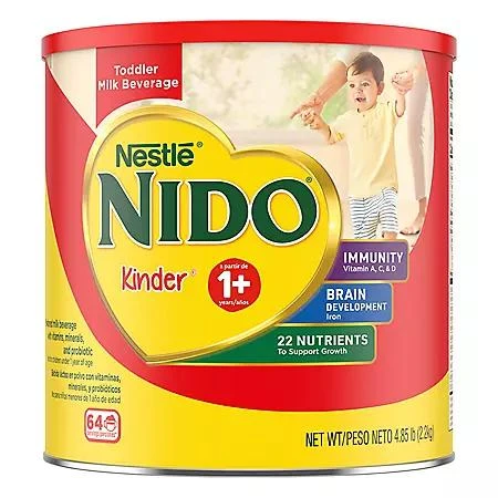 商品NIDO|雀巢NIDO 1岁以上婴幼儿奶粉 4.85 lbs.,价格¥207,第1张图片