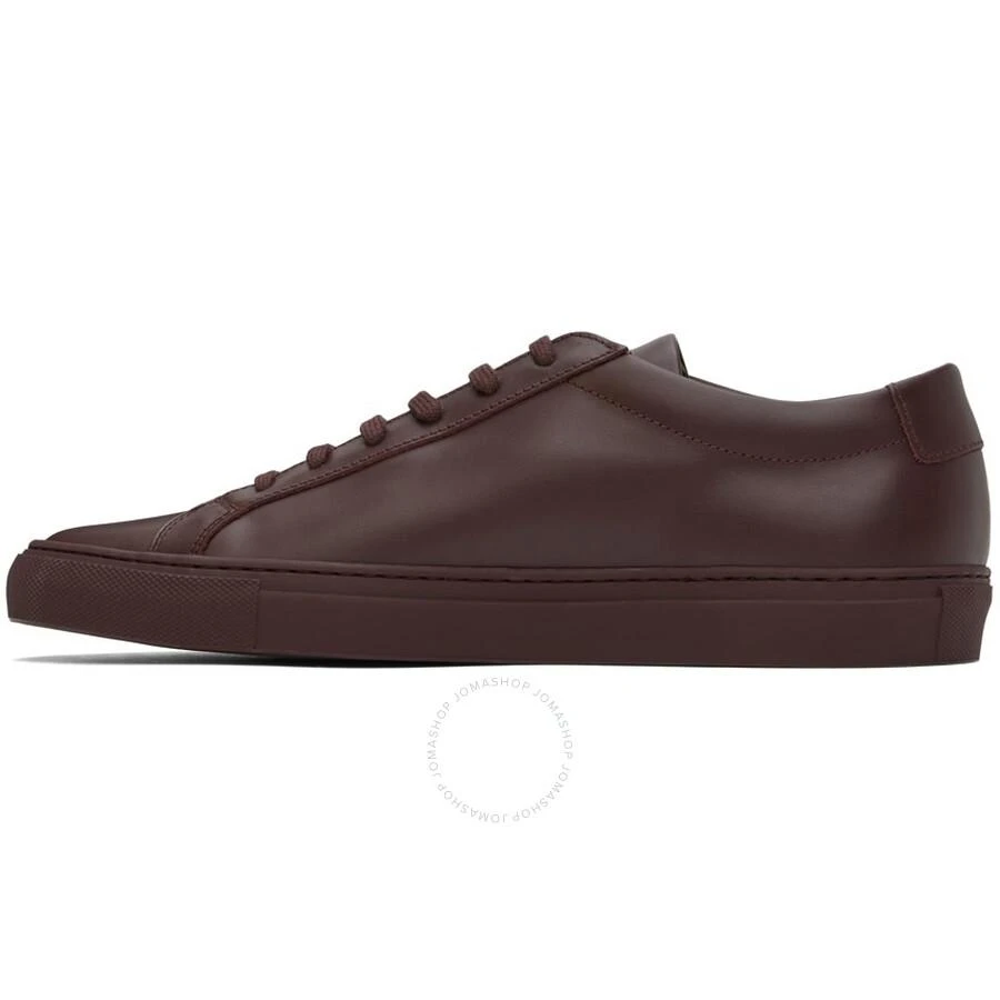 商品Common Projects|Burgundy Achilles Low-Top Sneakers,价格¥1825,第2张图片详细描述