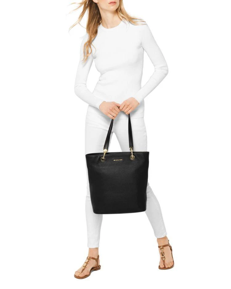 商品Michael Kors|Ravenop North/South 大号真皮托特包,价格¥996,第2张图片详细描述