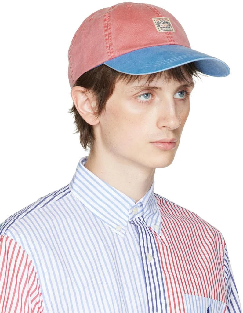 商品Ralph Lauren|Red & Blue Long-Bill Cap,价格¥345,第2张图片详细描述