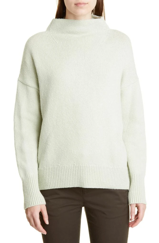 商品Vince|Marled Funnel Neck Wool Blend Sweater,价格¥638,第1张图片