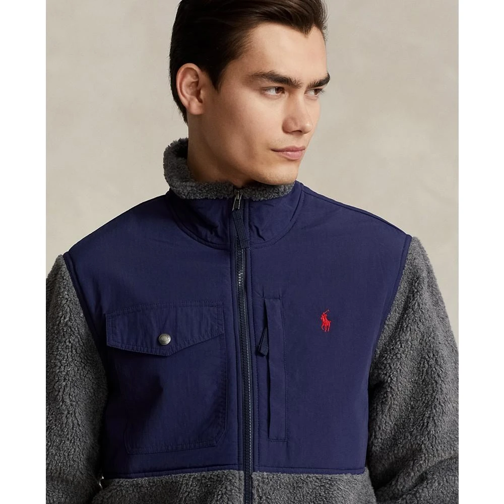 商品Ralph Lauren|Men's Wind-Blocking Hybrid Jacket,价格¥877,第3张图片详细描述