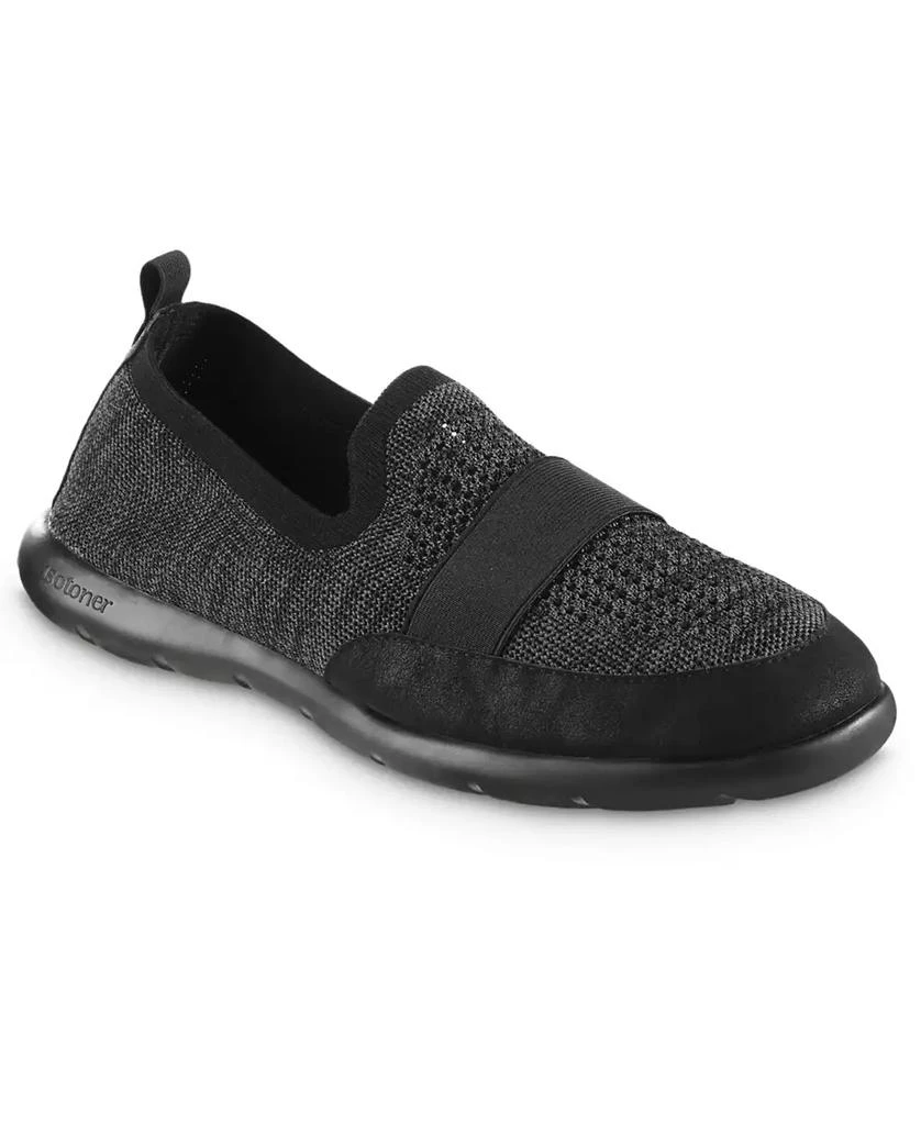 商品Totes|Isotoner Men's Zenz Knit Indoor and Outdoor Slip-On Slipper,价格¥183,第1张图片