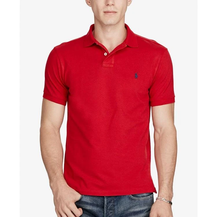 拉夫·劳伦 Men's Polo, Core Solid Classic Fit Mesh Polo 商品