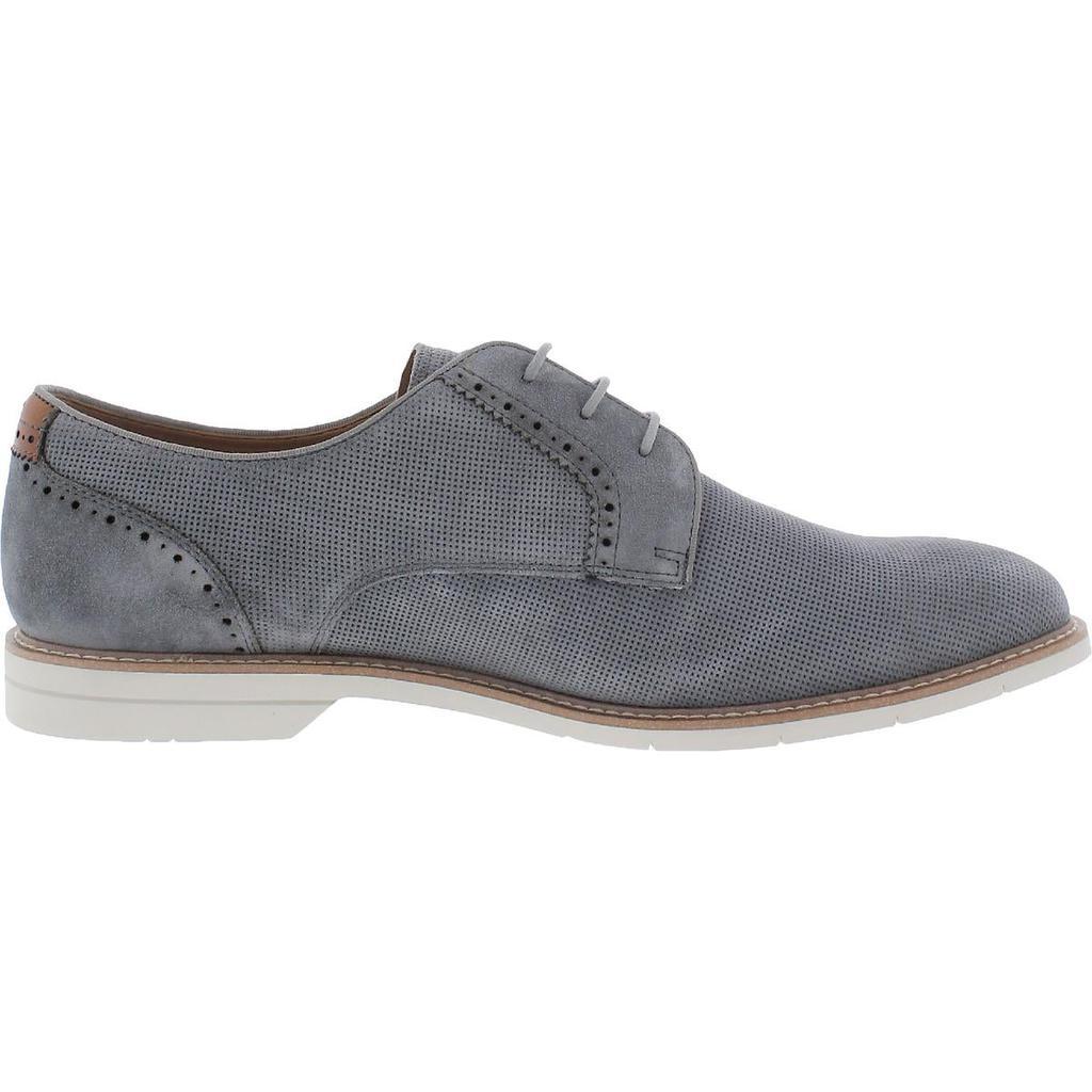 商品Steve Madden|Steve Madden Mens Neiko Suede Contrast Trim Derby Shoes,价格¥127-¥135,第6张图片详细描述