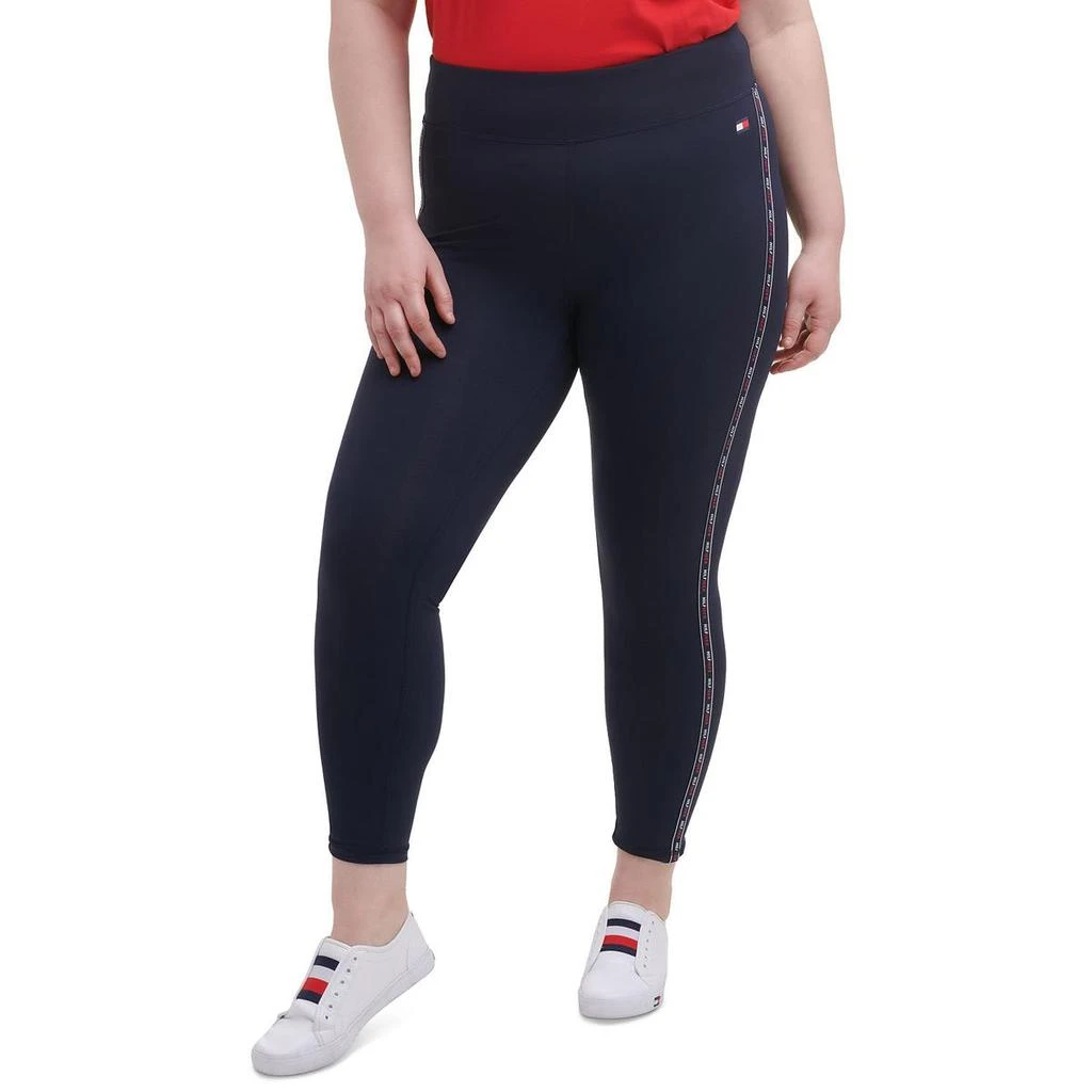 商品Tommy Hilfiger|Tommy Hilfiger Sport Womens Plus Stretch Knit Leggings,价格¥124,第2张图片详细描述