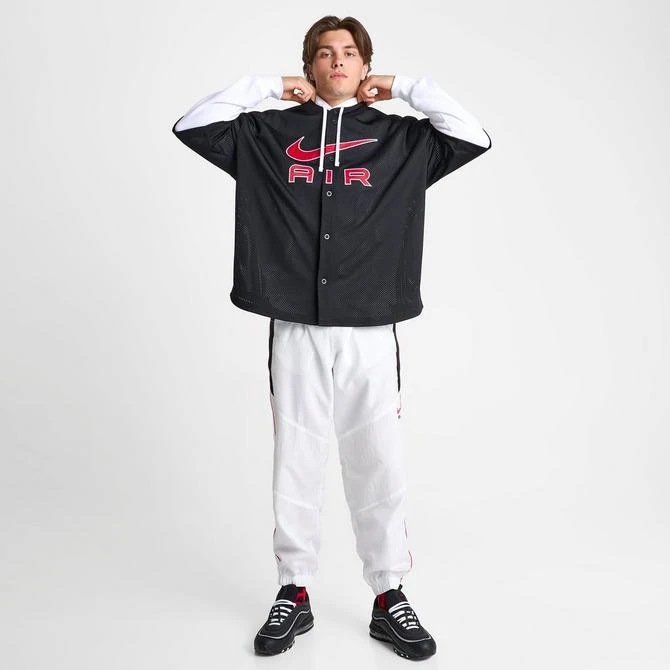 商品NIKE|Men's Nike Air Logo Baseball Top,价格¥186,第2张图片详细描述