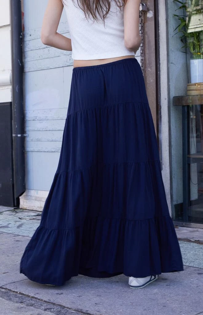 Navy Izzy Maxi Skirt 商品