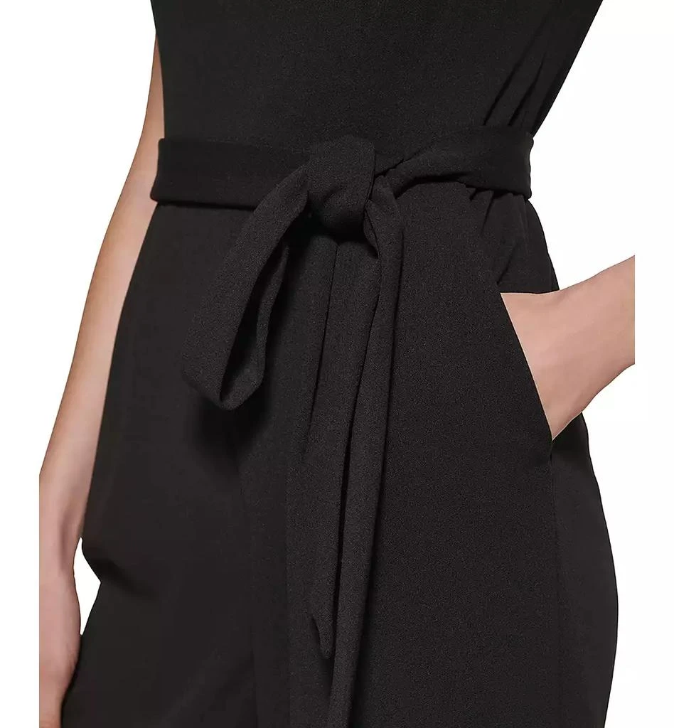 Women's Tie-Waist Tulip-Sleeve Jumpsuit 商品