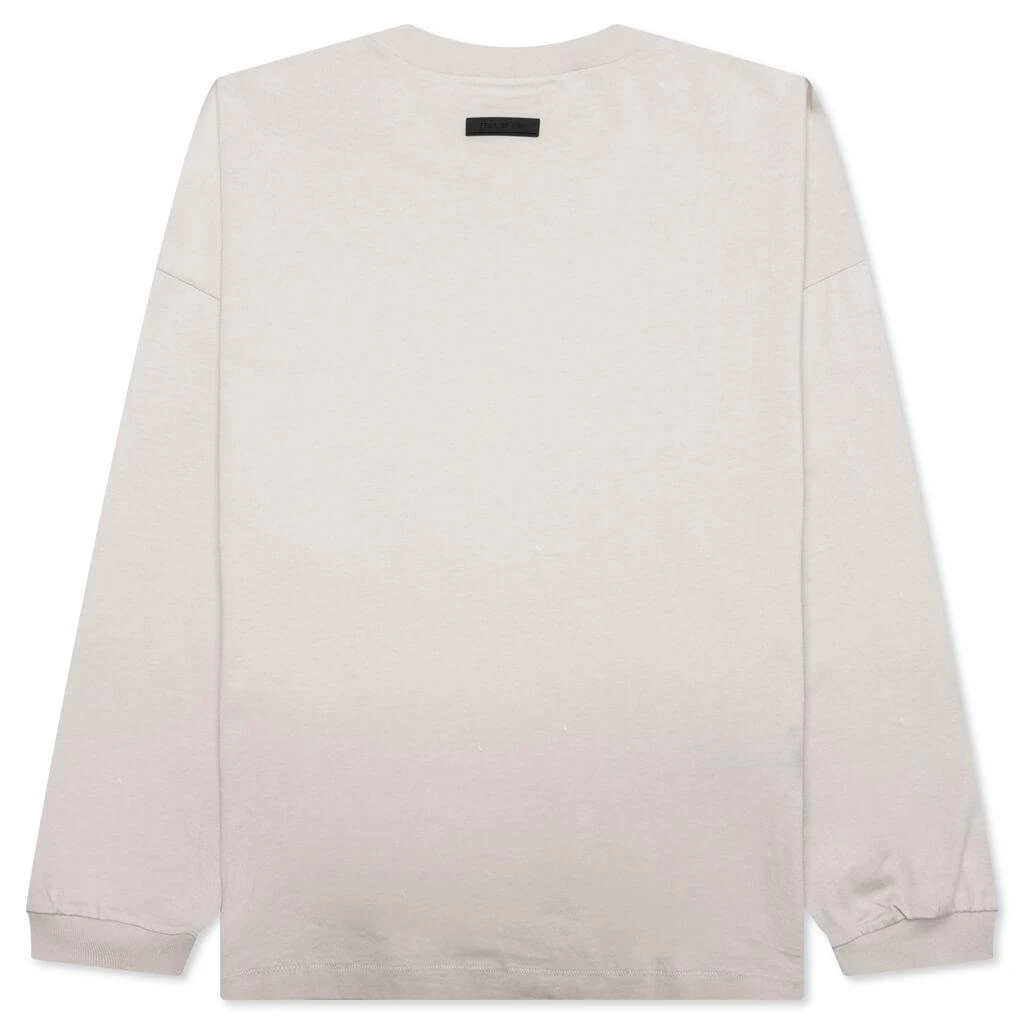 商品Essentials|Essentials L/S Tee - Silver Cloud,价格¥443,第2张图片详细描述