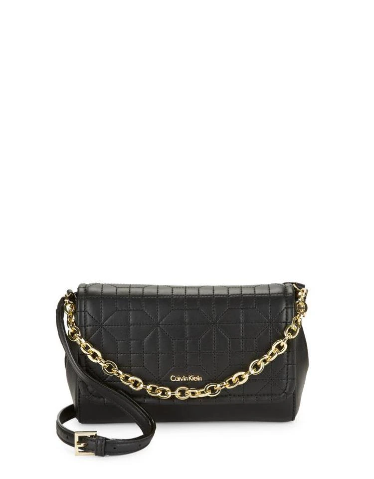 商品Calvin Klein|Hera Leather Crossbody,价格¥379,第2张图片详细描述