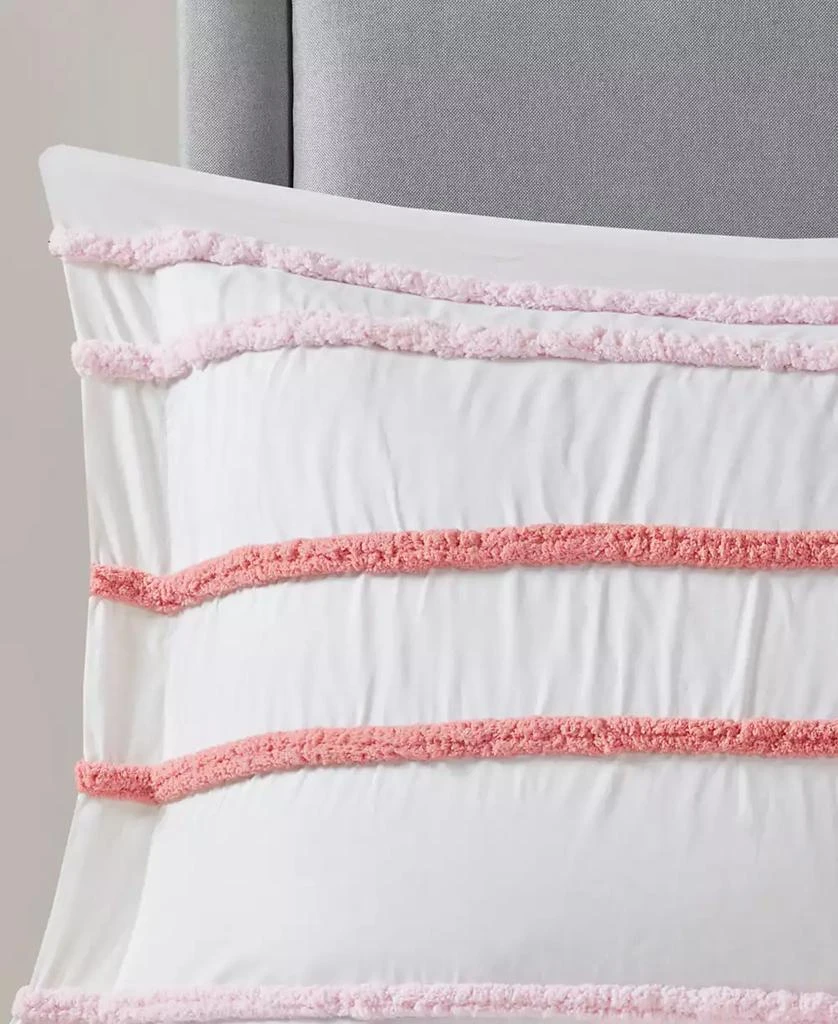 Haisley Chenille Trim 4-Pc. Duvet Cover Set 商品