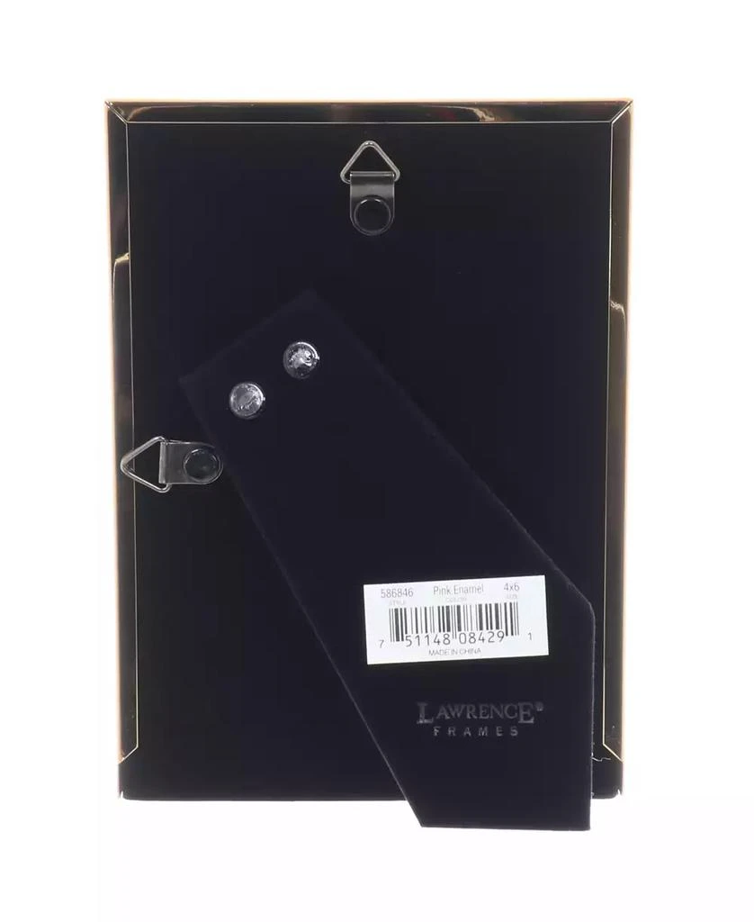 商品Lawrence Frames|Metal and Enamel Picture Frame, 4" x 6",价格¥155,第2张图片详细描述