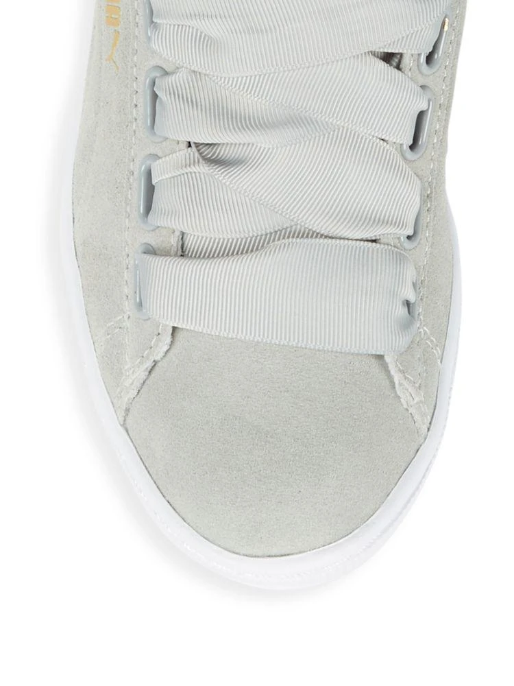 商品Puma|Vikky Leather Low-Top Sneakers,价格¥512,第3张图片详细描述