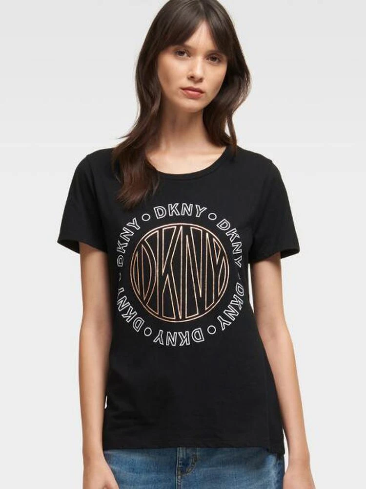商品DKNY|Token Logo Tee,价格¥188,第4张图片详细描述