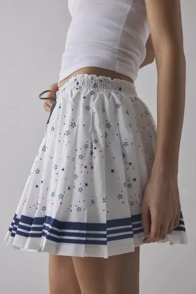 商品The Upside|THE UPSIDE Stellarium Valetta Pleated Mini Skort,价格¥1194,第4张图片详细描述